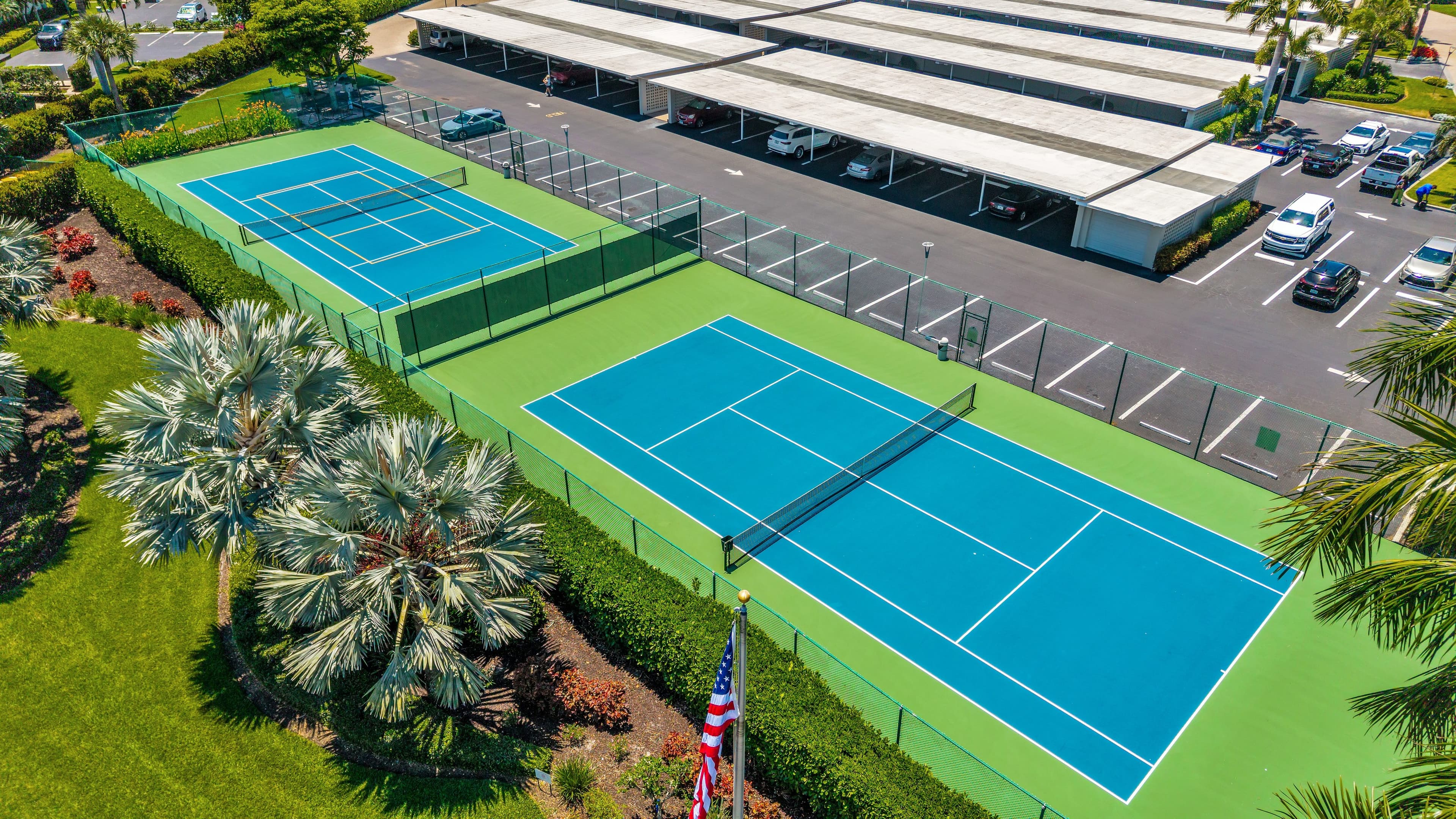 Tennis and sports courts